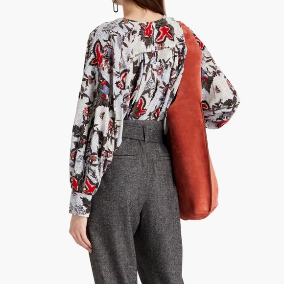 Isabel Marant 100% silk blouse NWOT - Picture 9 of 10